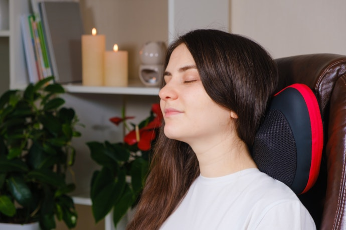 Cojín Almohada de Masaje Eléctrico Shiatsu Con Calor para Cuello Hombros Espalda Piernas Pies Alivio del Dolor Muscular
