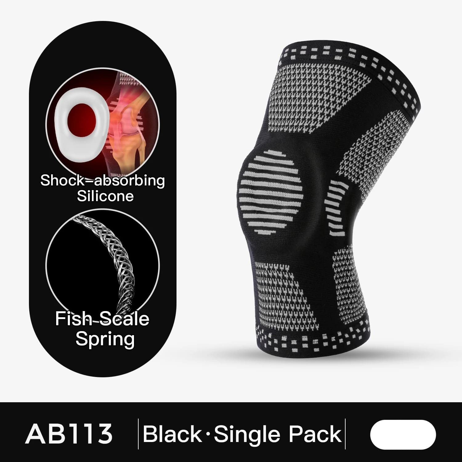 Rodillera de apoyo para alivio del dolor